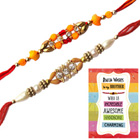 Amazing Rakhis and Rakhi Card with Thread Rakhi