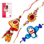 Wonderful Bhaiya, Bhabhi and Kids Rakhi